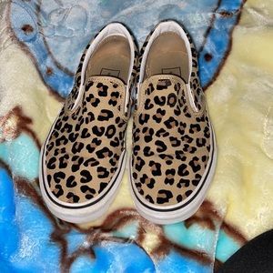 Cheetah print vans